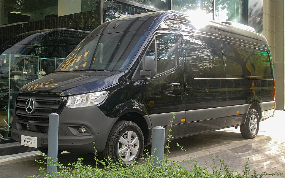 Mercedes-Benz Sprinter de luxe — photo d’illustration